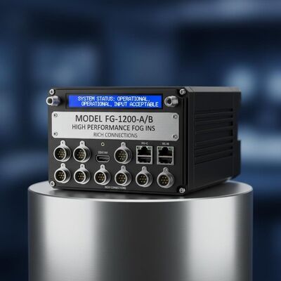 Qualidade Modelo FG-1200-A/B Sistema de navegação por inércia FOG de alto desempenho com conexões ricas e entrada aceitável fábrica
