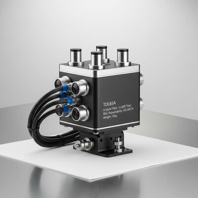 Qualidade TDL65A Equipamento de posicionamento óptico giroscópio montado no veículo com velocidade angular ≥±400°/sec, repetitividade de viés ≤0,006°/h e peso < 6 kg fábrica