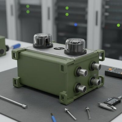 Qualidade Modelo DINS-100 Sistema de navegação giroscópica por laser rotativo de duplo eixo de alta precisão com padrão militar fábrica