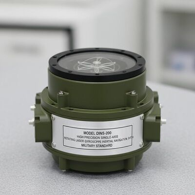 Qualidade Modelo DINS-200 Sistema de navegação inercial giroscópio laser rotativo de eixo único de alta precisão com padrão militar fábrica