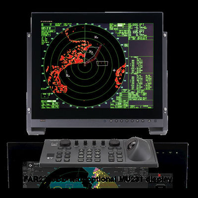 Qualidade radar marinho de 12kW 96nm ARPA com 23,1" exposição do Lcd da cor fábrica